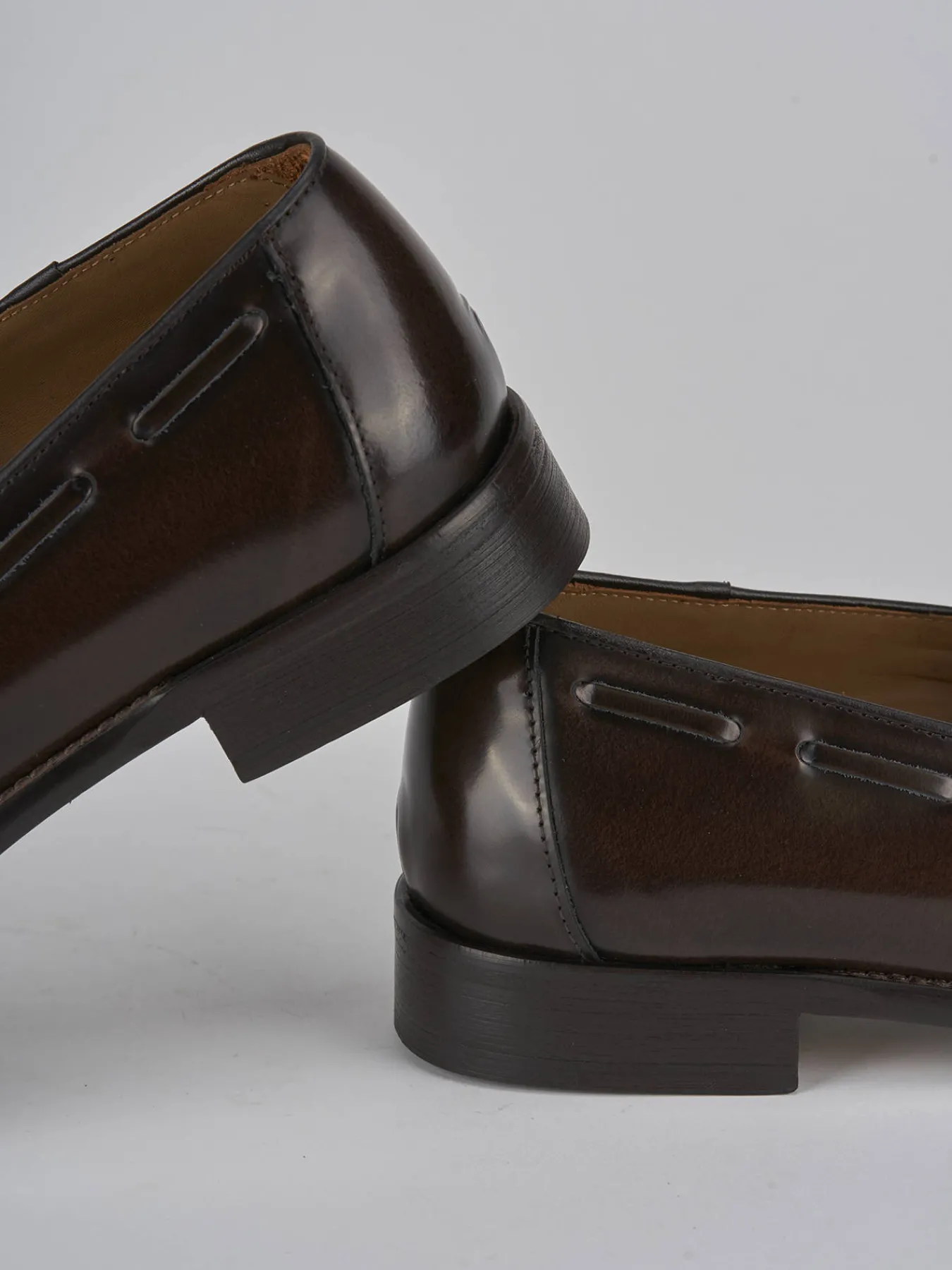 Sale Mocassini pelle testa Uomo Mocassini