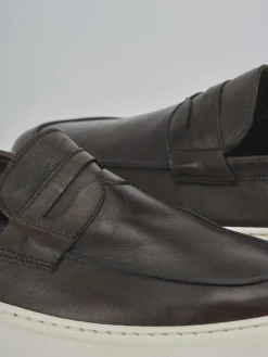 Clearance Mocassini pelle testa Uomo Mocassini