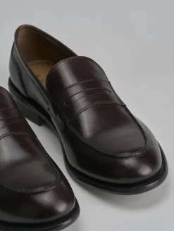 New Mocassini pelle testa Uomo Mocassini