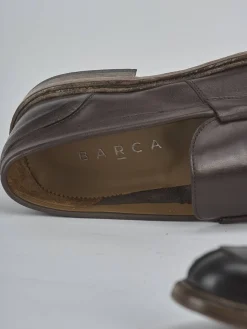 Hot Mocassini pelle testa Uomo Mocassini