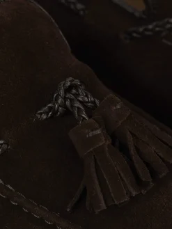 Best Mocassini tacco 2cm camoscio testa Uomo Mocassini