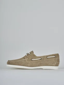 Outlet Mocassini tacco 1cm camoscio Donna Mocassini