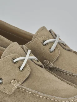 Outlet Mocassini tacco 1cm camoscio Donna Mocassini