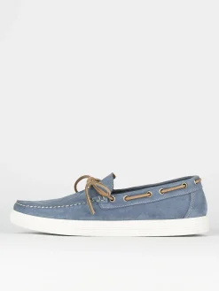 New Mocassini tacco 1cm camoscio Uomo Mocassini