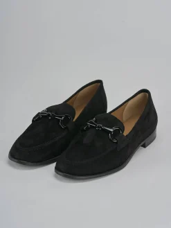 Sale Mocassini tacco 1cm camoscio Donna Mocassini