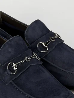 Sale Mocassini tacco 1cm camoscio Uomo Mocassini