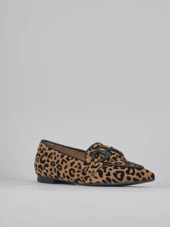 Online Mocassini tacco 1cm camoscio Donna Mocassini