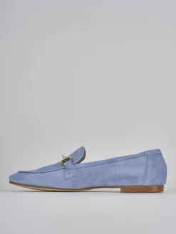 New Mocassini tacco 1cm camoscio Donna Mocassini