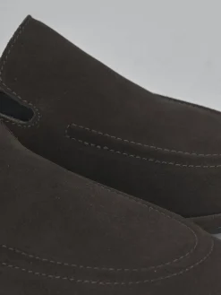 Best Mocassini tacco 1cm camoscio testa Donna Mocassini