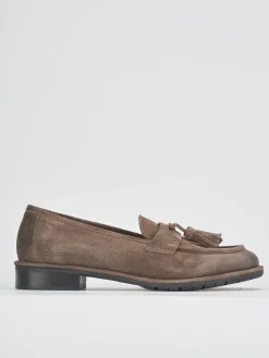 Best Mocassini tacco 2cm camoscio Donna Mocassini