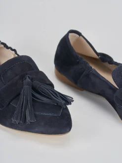 Sale Mocassini tacco 1cm camoscio Donna Mocassini