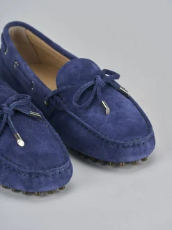 Outlet Mocassini tacco 1cm camoscio Donna Mocassini