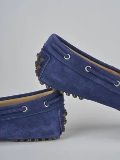 Outlet Mocassini tacco 1cm camoscio Donna Mocassini