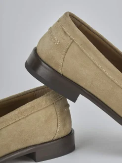 Best Mocassini tacco 1cm camoscio Uomo Mocassini