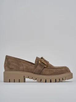 Best Mocassini tacco 2cm camoscio Donna Mocassini