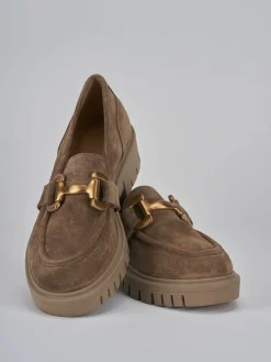 Best Mocassini tacco 2cm camoscio Donna Mocassini