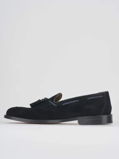 New Mocassini tacco 2cm camoscio Uomo Mocassini