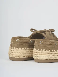 Sale Mocassini tacco 1cm camoscio Donna Mocassini