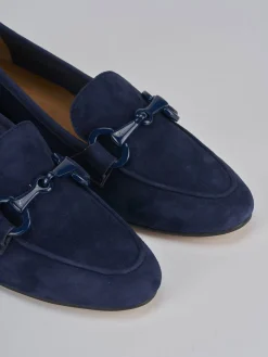 Outlet Mocassini tacco 3cm camoscio Donna Mocassini