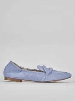 Outlet Mocassini tacco 1cm camoscio Donna Mocassini