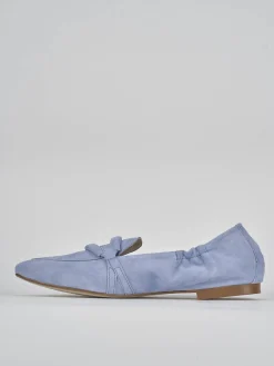 Outlet Mocassini tacco 1cm camoscio Donna Mocassini