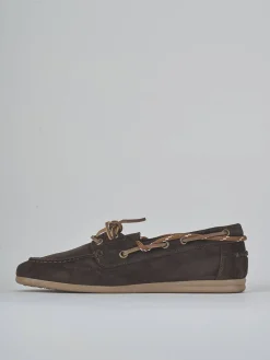 Clearance Mocassini tacco 1cm camoscio testa Donna Mocassini