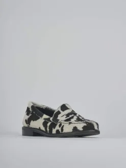 Online Mocassini tacco 1cm cavallino Donna Mocassini