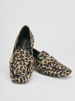 Sale Mocassini tacco 1cm cavallino Donna Mocassini