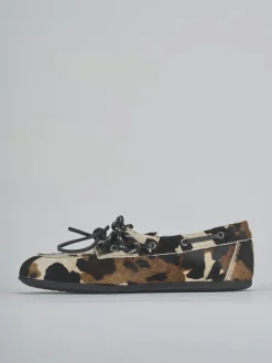 Outlet Mocassini tacco 1cm cavallino Donna Mocassini