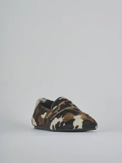 Mocassini tacco 1cm cavallino Donna Mocassini