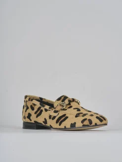 Online Mocassini tacco 1cm cavallino Donna Mocassini