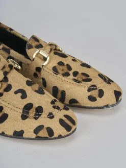 Online Mocassini tacco 1cm cavallino Donna Mocassini