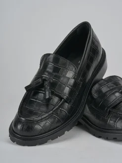 Discount Mocassini tacco 2cm cocco Donna Mocassini