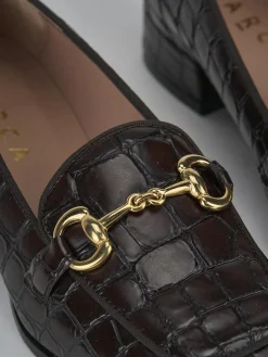 Online Mocassini tacco 3cm cocco testa Donna Mocassini