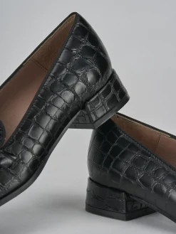 Discount Mocassini tacco 3cm cocco Donna Mocassini