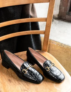 Discount Mocassini tacco 3cm cocco Donna Mocassini