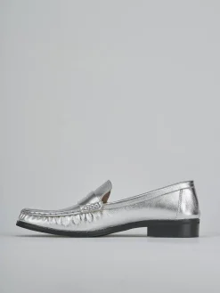 Clearance Mocassini tacco 1cm laminato Donna Mocassini