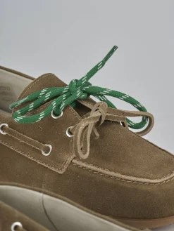 Online Mocassini tacco 1cm nabuk Donna Mocassini