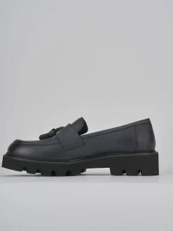 New Mocassini tacco 3cm nabuk Donna Mocassini