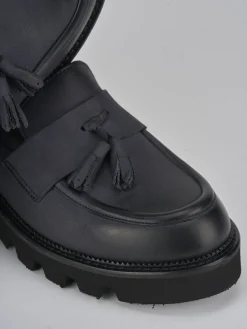 New Mocassini tacco 3cm nabuk Donna Mocassini