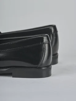 Hot Mocassini tacco 1cm pelle Donna Mocassini