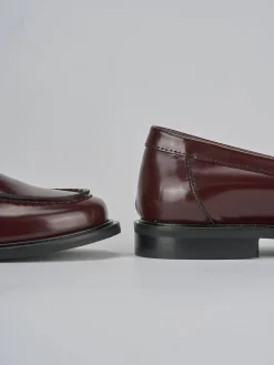 Hot Mocassini tacco 1cm pelle bordo' Donna Mocassini