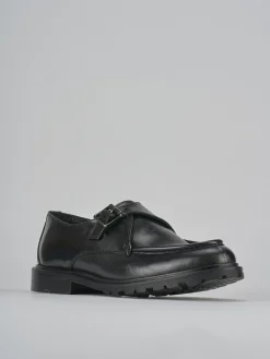 Hot Mocassini tacco 2cm pelle Donna Mocassini