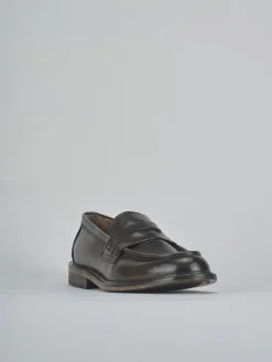 Online Mocassini tacco 1cm pelle testa Donna Mocassini