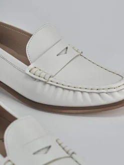 Mocassini tacco 1cm pelle Donna Mocassini