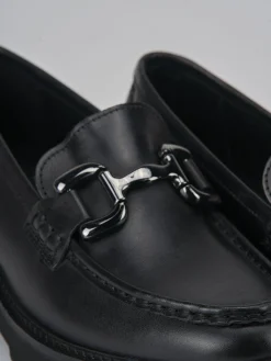 Discount Mocassini tacco 1cm pelle Donna Mocassini