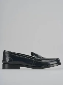 Clearance Mocassini tacco 2cm pelle Donna Mocassini