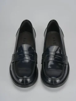 Clearance Mocassini tacco 2cm pelle Donna Mocassini