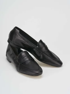 Mocassini tacco 1cm pelle Donna Mocassini