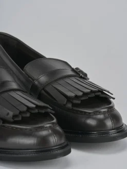 Outlet Mocassini tacco 1cm pelle testa Donna Mocassini